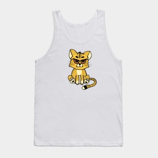 Determined Cheetah (Small Print) Tank Top